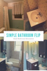 Small Bathroom Renovation AFTER Reveal