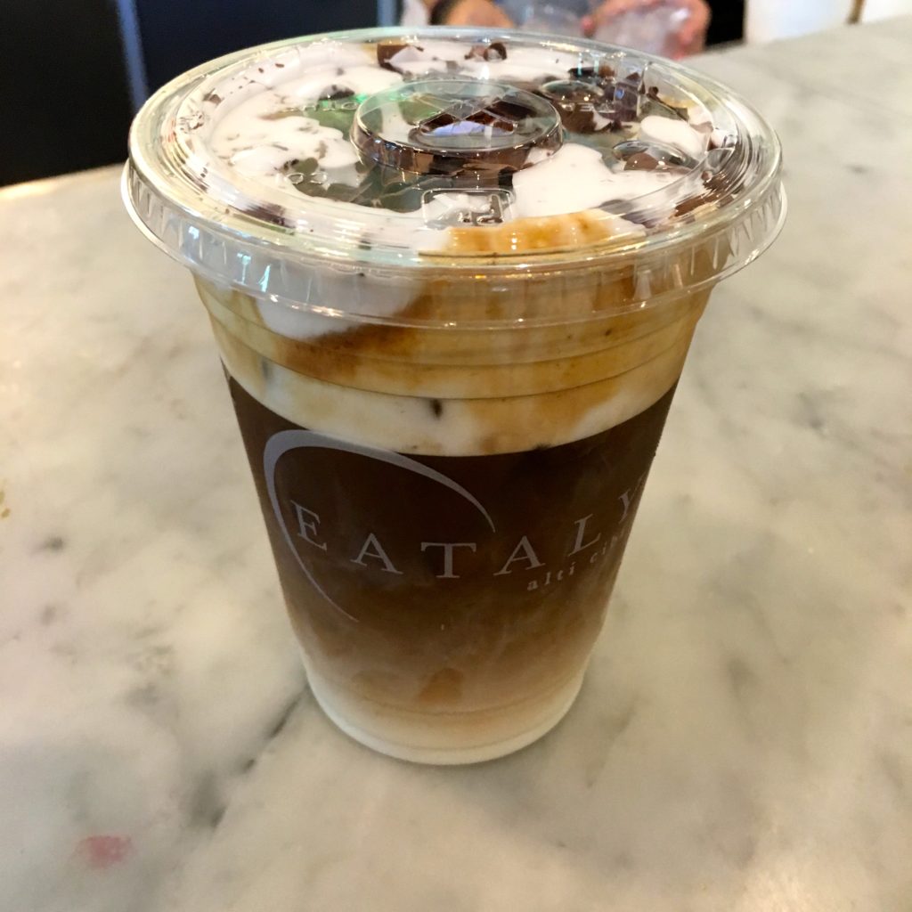 NYC Eataly cappuccino 