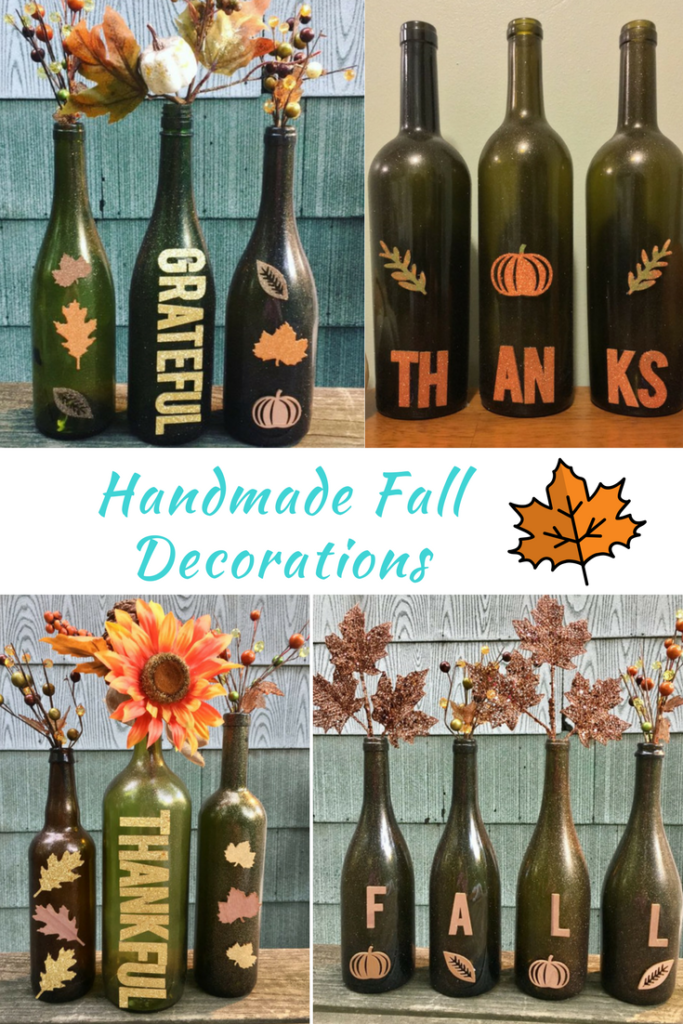 fall wine bottle crafts