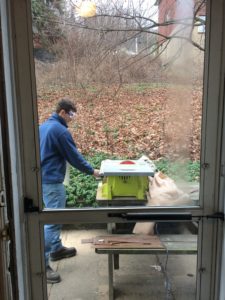 Using Table Saw to Cut Laminate