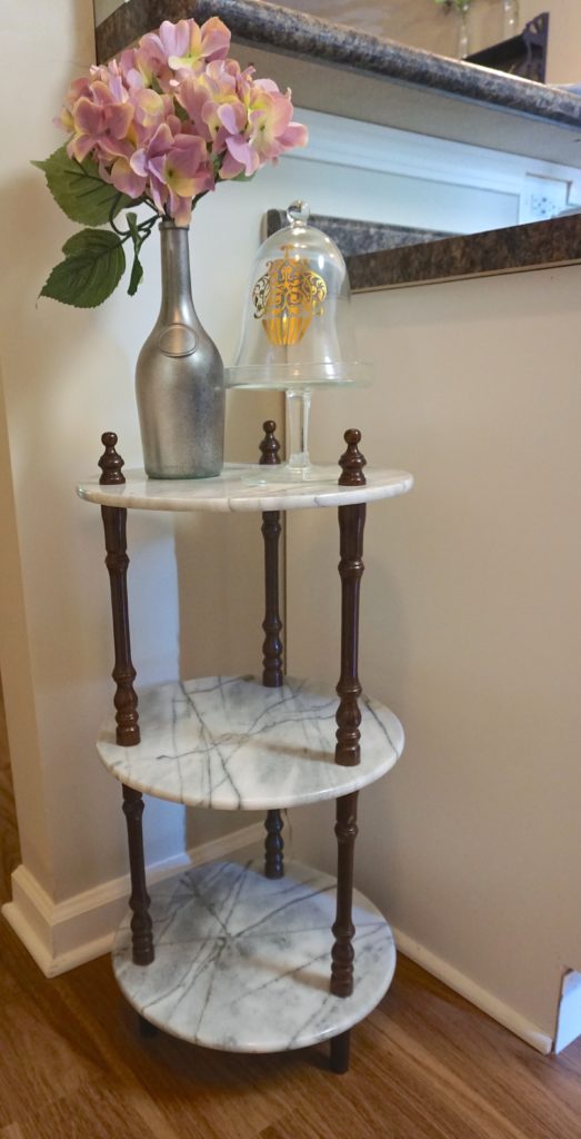 marble side table