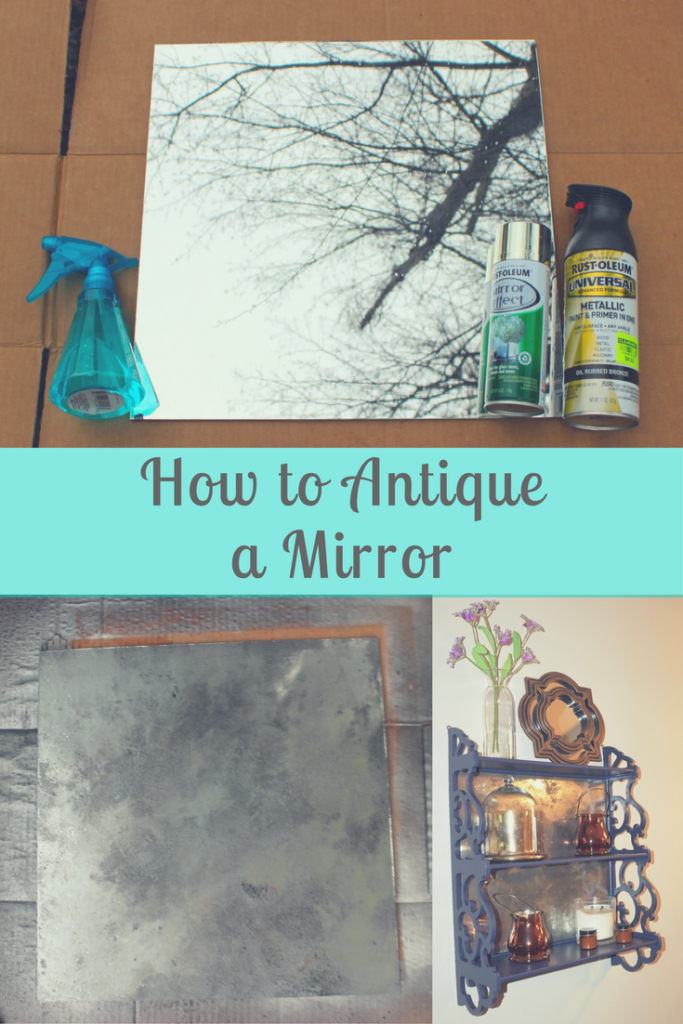 How to antique a mirror