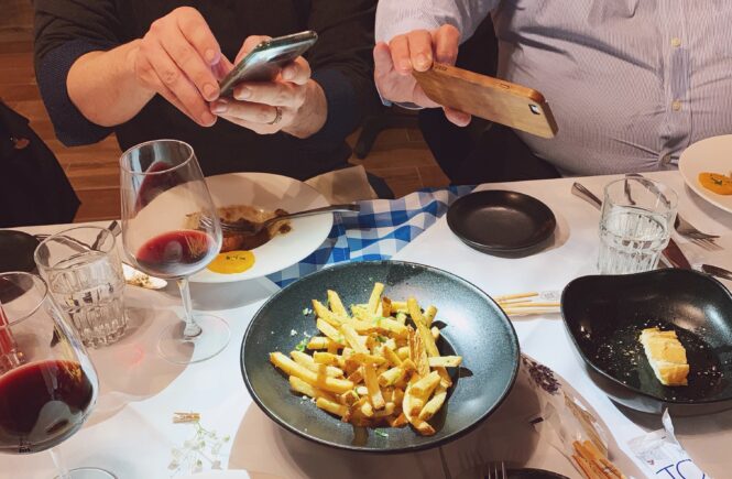 Pomme frites in pittsburgh at jean Louis